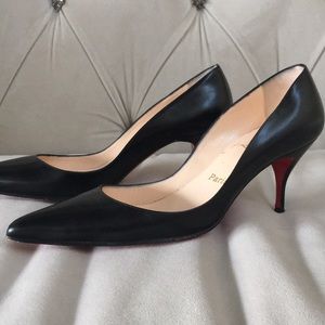 Christian Louboutin Kitten Heel Pumps